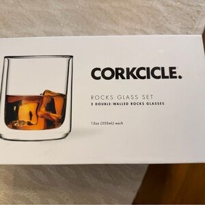 Corkcicle Double-Walled Rocks Glass Set
